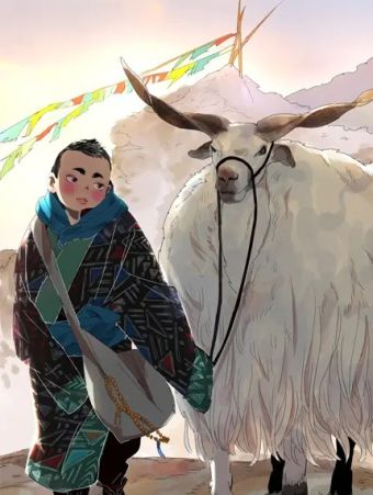 雪山·草地·传说少年登巴的故事.jpg