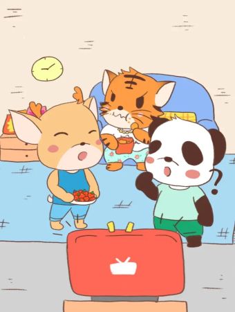 当四川熊猫遇上东北狍子.jpg